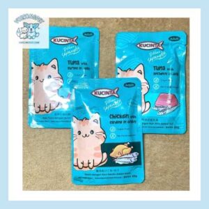 Pate cho mèo Kucinta Gói 80g - 4 Hương Vị Thơm Ngon