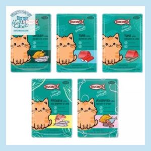 Pate cho mèo Kucinta Gói 80g - 4 Hương Vị Thơm Ngon