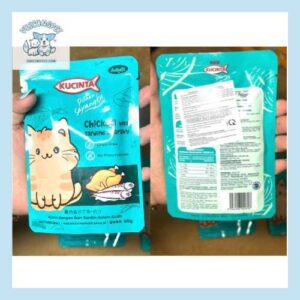 Pate cho mèo Kucinta Gói 80g - 4 Hương Vị Thơm Ngon