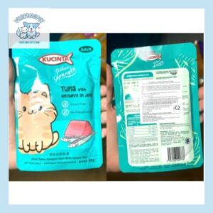 Pate cho mèo Kucinta Gói 80g - 4 Hương Vị Thơm Ngon