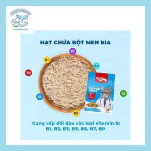 Thức Ăn Hạt Cho Mèo Mr.Vet Túi Nguyên 300g & 1kg - Hạt Mr Vet Topping Đủ Loại Thịt Cá Sấy Khô