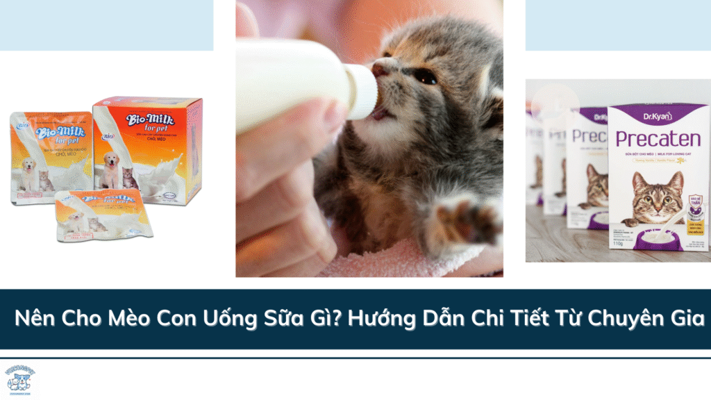 Nên Cho Mèo Con Uống Sữa Gì? Hướng Dẫn Chi Tiết Từ Chuyên Gia