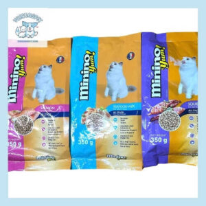 Thức Ăn Hạt Cho Mèo Mọi Độ Tuổi Minino Yum Đa Dạng Hương Vị 350g