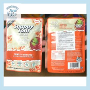 Pate cho mèo Snappy Tom vị trái cây 70g