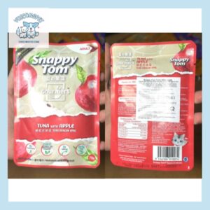 Pate cho mèo Snappy Tom vị trái cây 70g